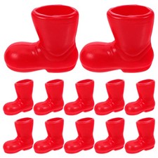  6 Paia Mini Stivali di Babbo