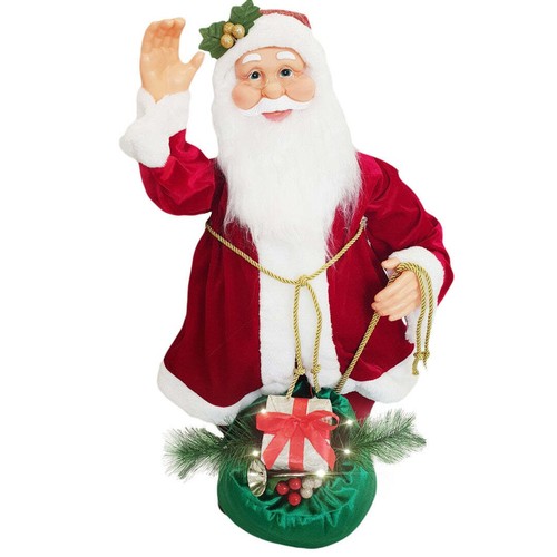 Pupazzo babbo natale h80 - pupazzo,