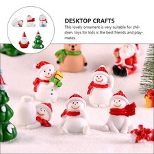 10 pezzi decorazioni natalizie