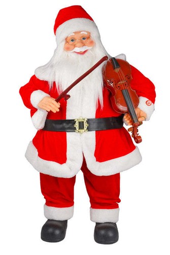 Pupazzo babbo natale h80 - pupazzo,