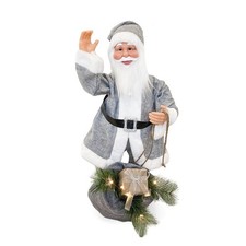 BABBO NATALE PUPAZZO H 80 CM